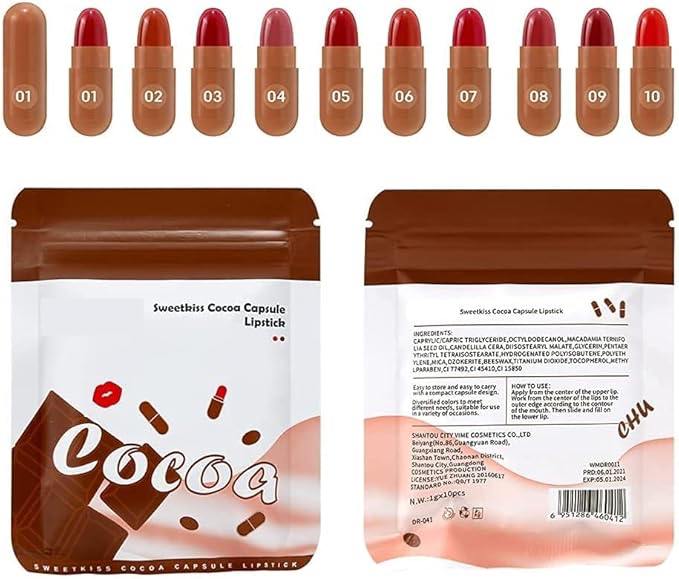 Magic Casa Sweetkiss Cocoa Capsule Lipstick
