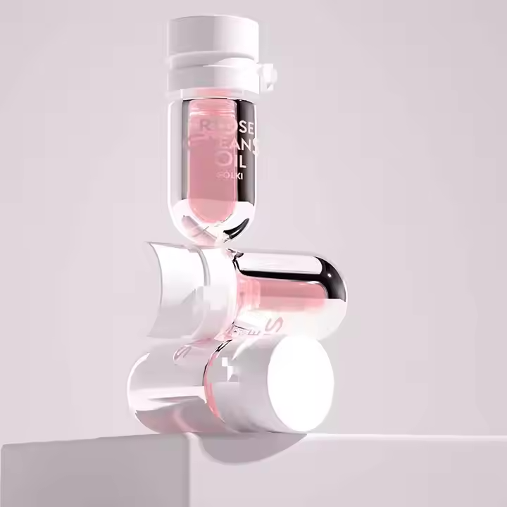 كبسولات زيت إزالة المكياج بالورد - 20 قطعة