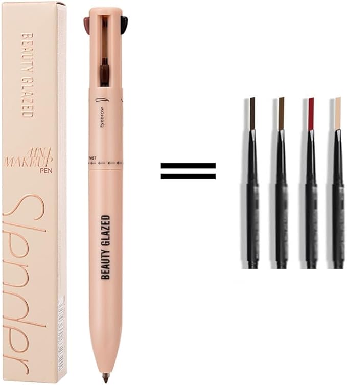 BEAUTY GLAZED - 4 in 1 Makeup Pen (Highlighter / Eyeliner / Eyebrow / Lip Liner)