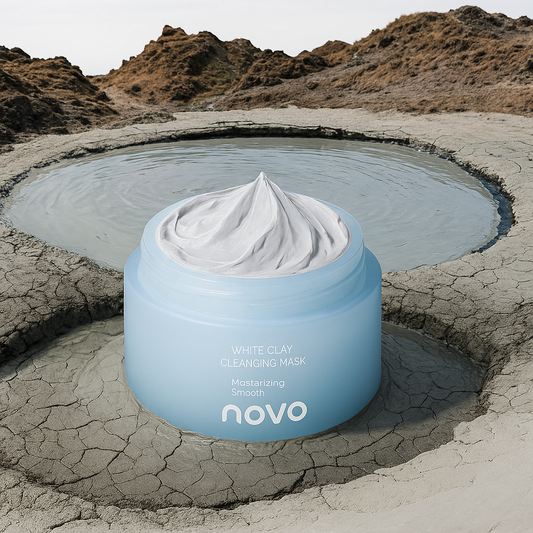 NOVO – قناع الطين المنقّي للبشرة